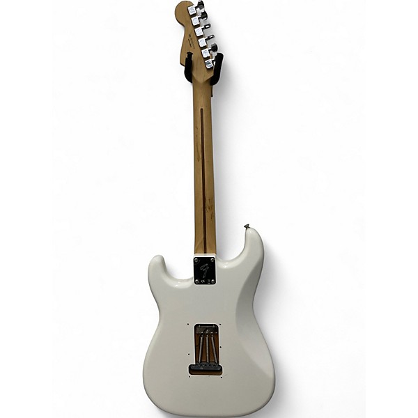 Used Fender Player Stratocaster Olympic White Solid Body Electric Guitar