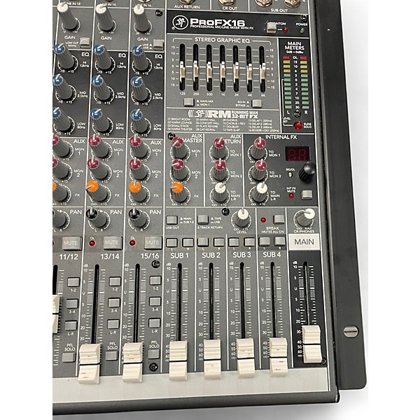 Used Mackie PROFX16 Unpowered Mixer