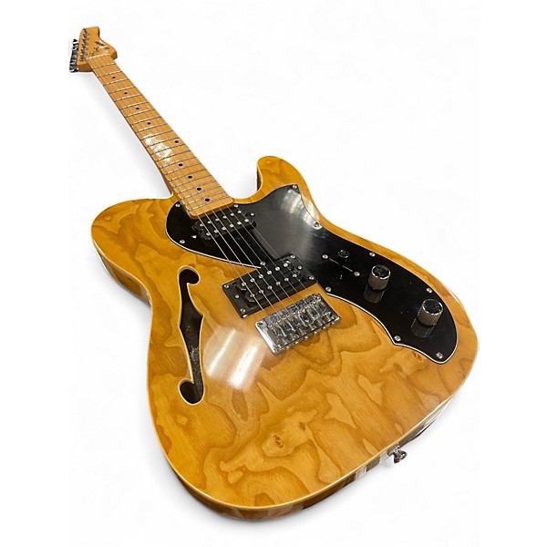 Used Douglas THINLINE HH TELE Natural Hollow Body Electric Guitar
