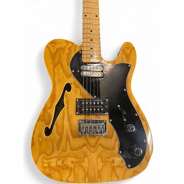Used Douglas THINLINE HH TELE Natural Hollow Body Electric Guitar