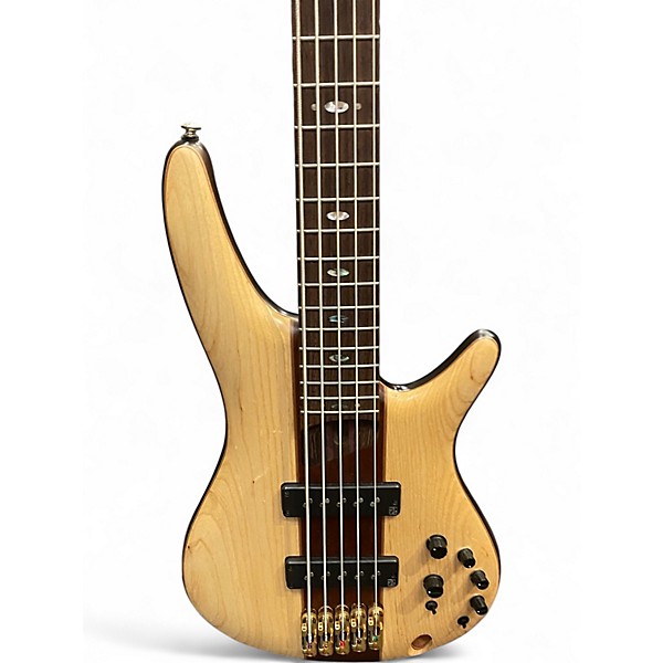 Used Ibanez SR1305 Premium Natural Electric Bass Guitar