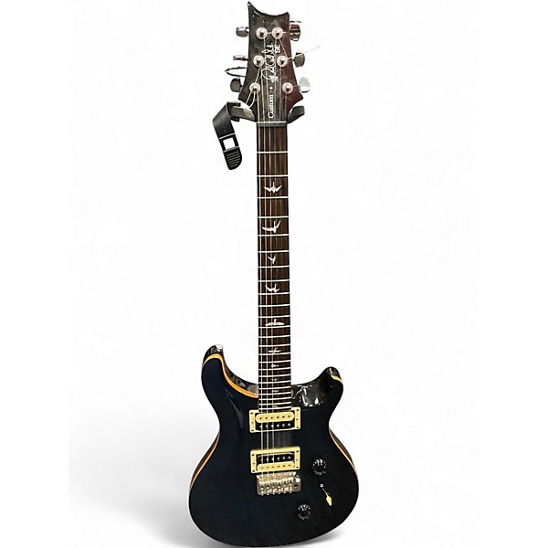 Used PRS SE Custom 24 Trans Blue Solid Body Electric Guitar