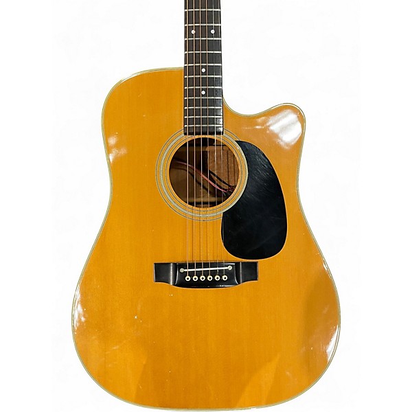 Used Takamine EF360C Natural Acoustic Electric Guitar