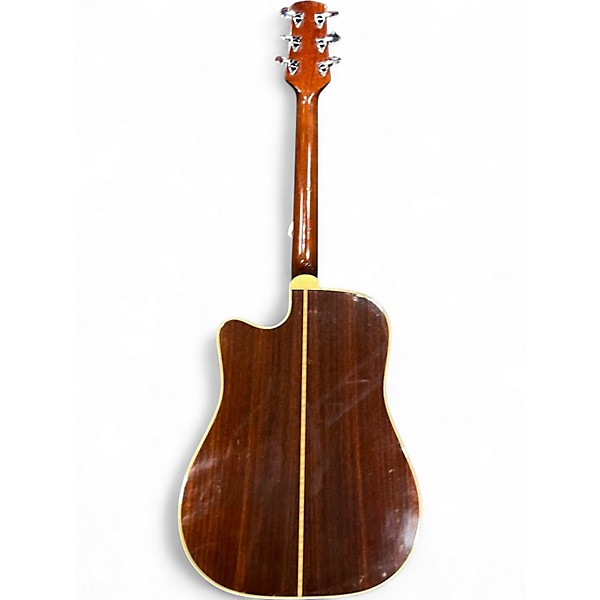 Used Takamine EF360C Natural Acoustic Electric Guitar