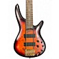 Used Ibanez SR805 5 String 2 Color Sunburst Electric Bass Guitar