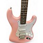 Used Squier Stratocaster II Pink Solid Body Electric Guitar