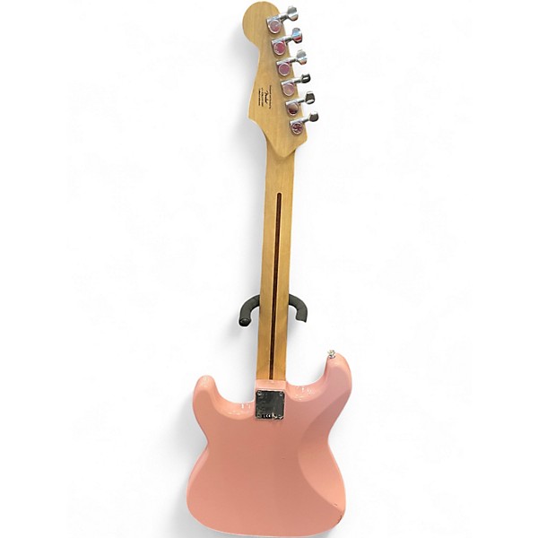 Used Squier Stratocaster II Pink Solid Body Electric Guitar