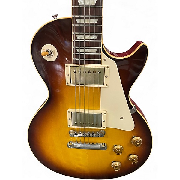 Used 2008 Gibson CUSTOM SHOP LPR-8 '58 REISSUE Tobacco Burst Solid Body Electric Guitar