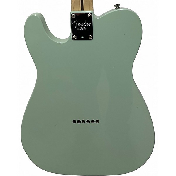 Used Squier Telecaster Custom II Lake Placid Blue Solid Body Electric Guitar