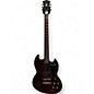 Used Firefly  Elite Baritone Candy Apple Red Solid Body Electric Guitar thumbnail