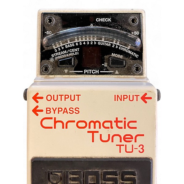 Used BOSS TU3 Chromatic Tuner Pedal