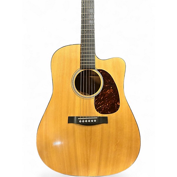 Used Martin DCPA4 Natural Acoustic Electric Guitar