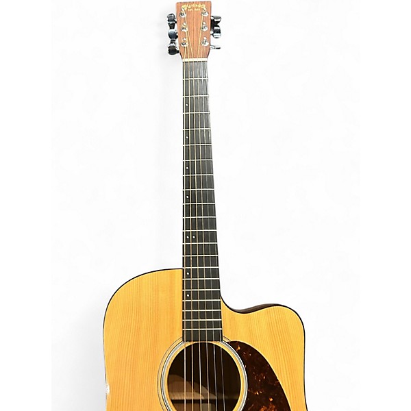 Used Martin DCPA4 Natural Acoustic Electric Guitar