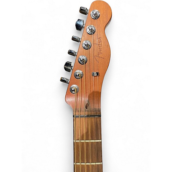 Used Fender Acoustasonic Player Telecaster Butterscotch Blonde Acoustic Electric Guitar