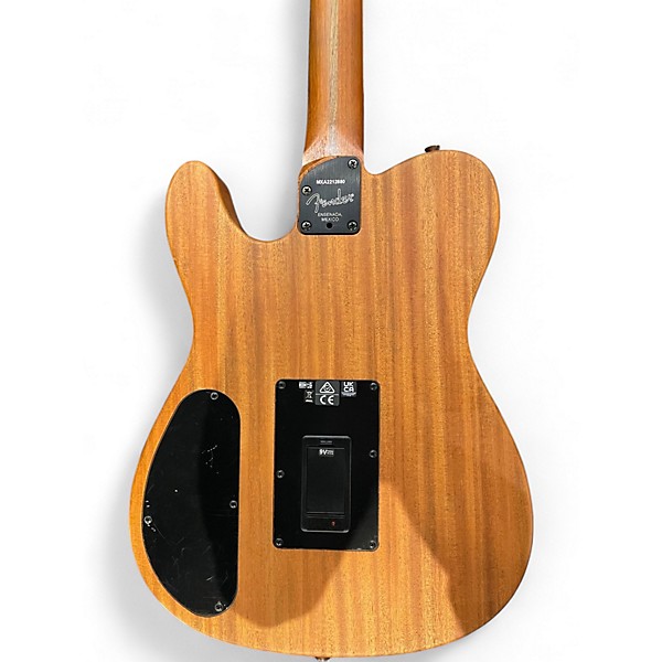Used Fender Acoustasonic Player Telecaster Butterscotch Blonde Acoustic Electric Guitar