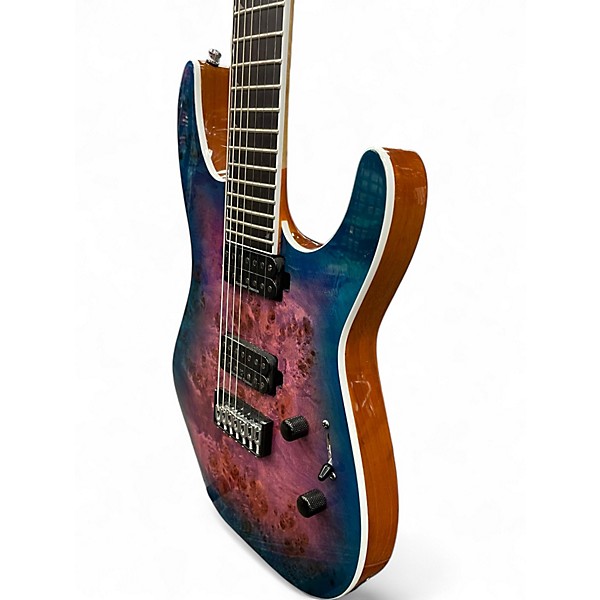 Used 2019 Jackson Pro Series Soloist SL7P HT MAH Northern Lights Solid Body Electric Guitar