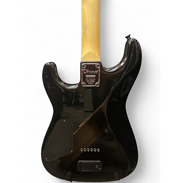 Used Charvel PRO MOD SAN DIMAS SEAN LONG SIGNATURE Black and Yellow Solid Body Electric Guitar