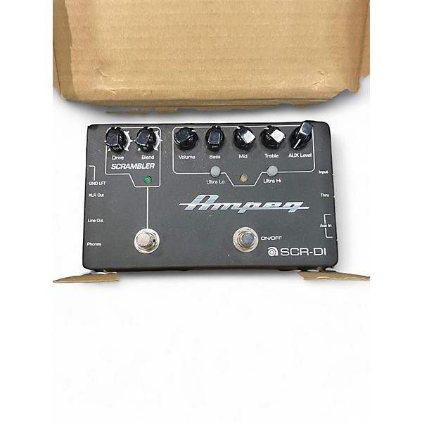 Used Ampeg SCR-DI Bass Effect Pedal