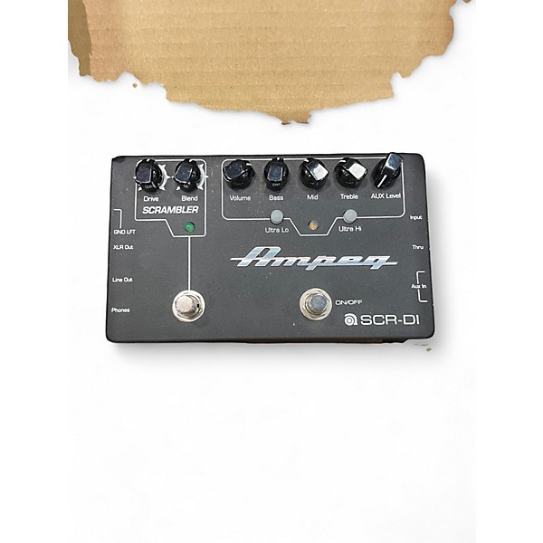 Used Ampeg SCR-DI Bass Effect Pedal