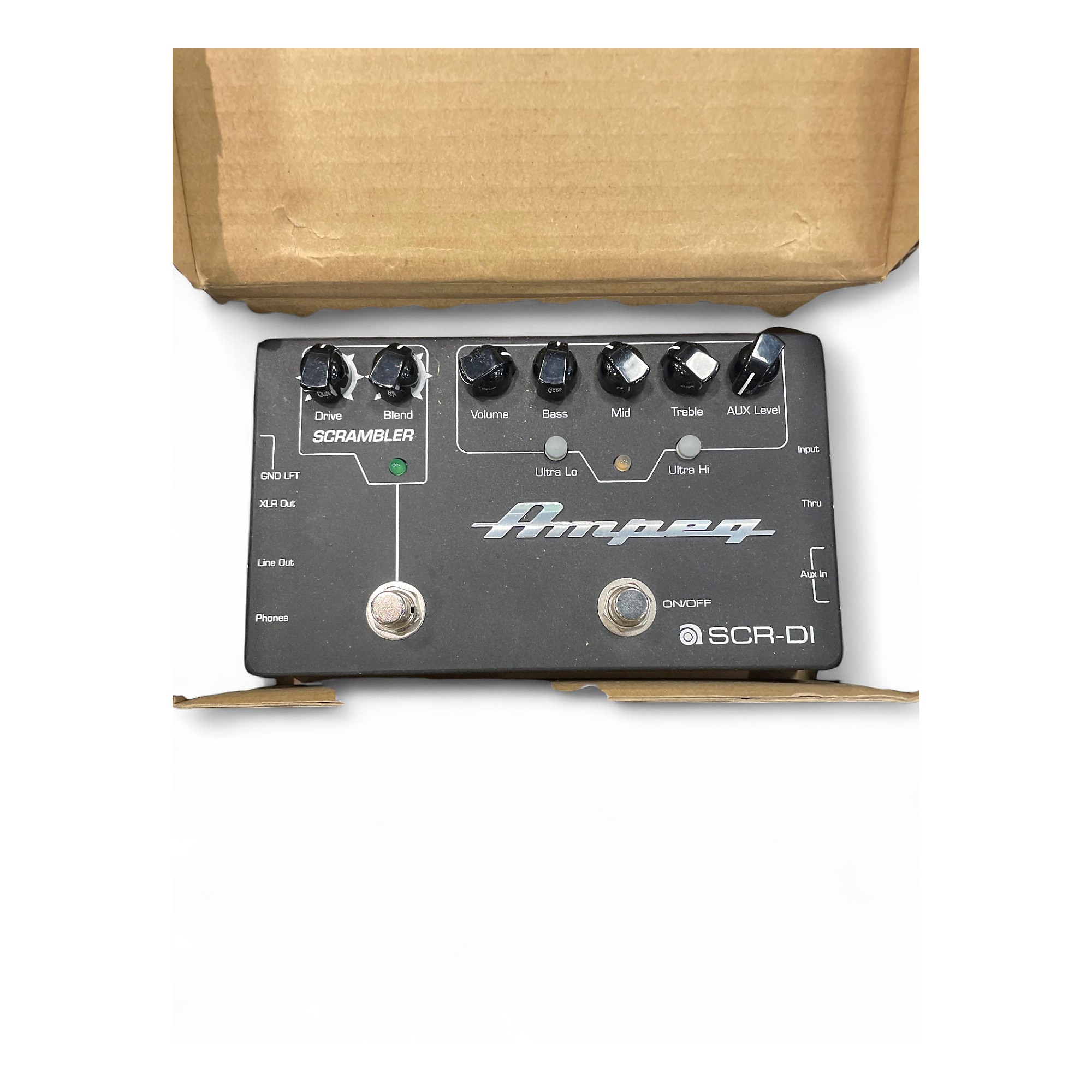 Used Ampeg SCR-DI Bass Effect Pedal | Guitar Center