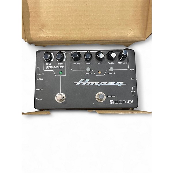 Used Ampeg SCR-DI Bass Effect Pedal