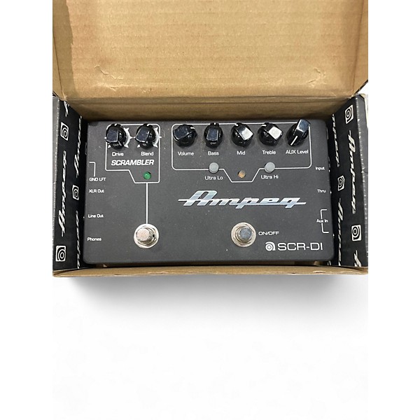 Used Ampeg SCR-DI Bass Effect Pedal