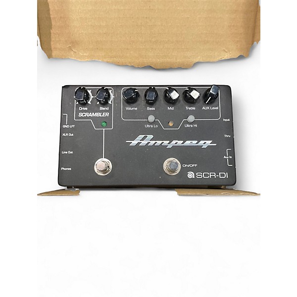 Used Ampeg SCR-DI Bass Effect Pedal