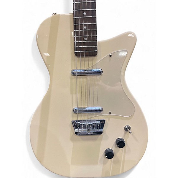 Used Danelectro 56 U2 Pro Antique White Hollow Body Electric Guitar