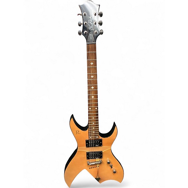 Used B.C. Rich 25th Anniversary Bich Body Art Collection Natural Solid Body Electric Guitar
