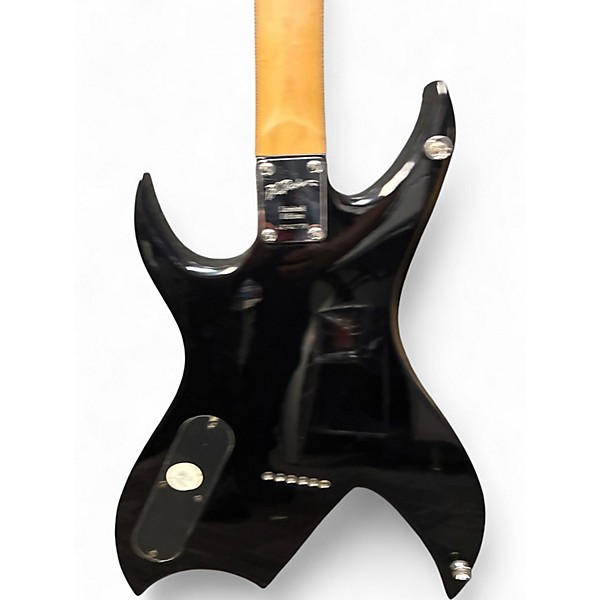 Used B.C. Rich 25th Anniversary Bich Body Art Collection Natural Solid Body Electric Guitar