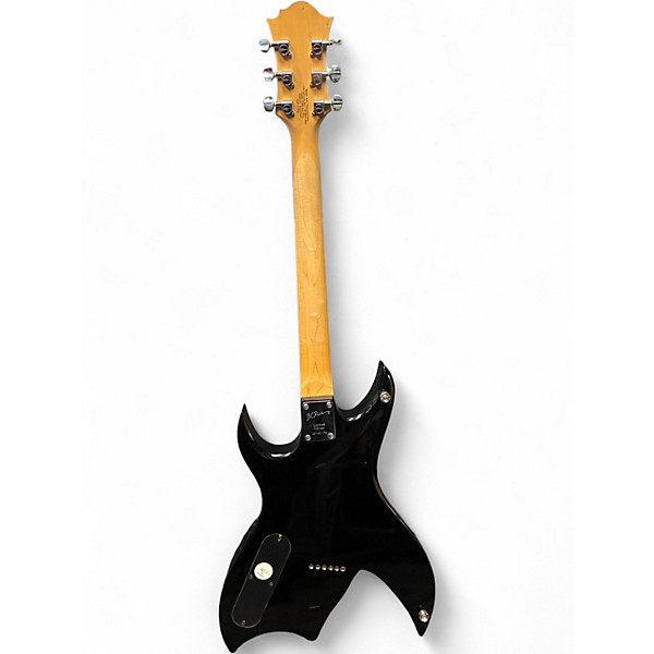 Used B.C. Rich 25th Anniversary Bich Body Art Collection Natural Solid Body Electric Guitar