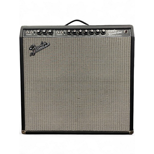 Used Fender 1965 Reissue Super Reverb 45W 4x10 Tube Guitar Combo Amp