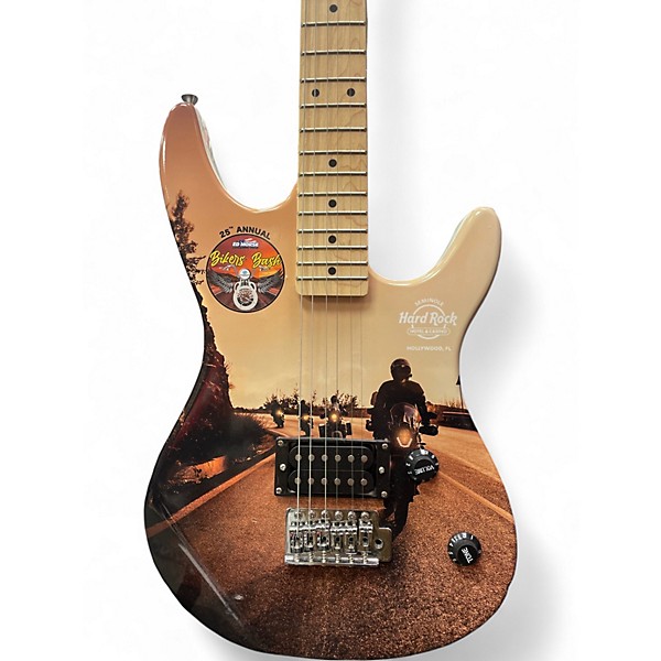 Used Jb Guitars HARD ROCK VIPER BIKER BURST Solid Body Electric Guitar