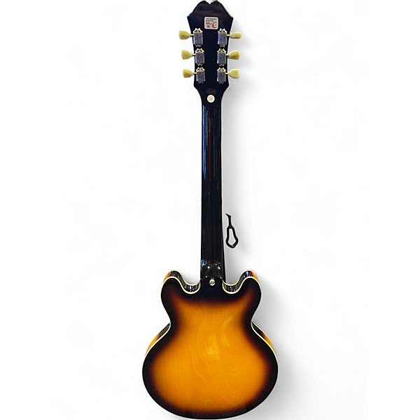 Used Epiphone ES339 Vintage Sunburst Hollow Body Electric Guitar