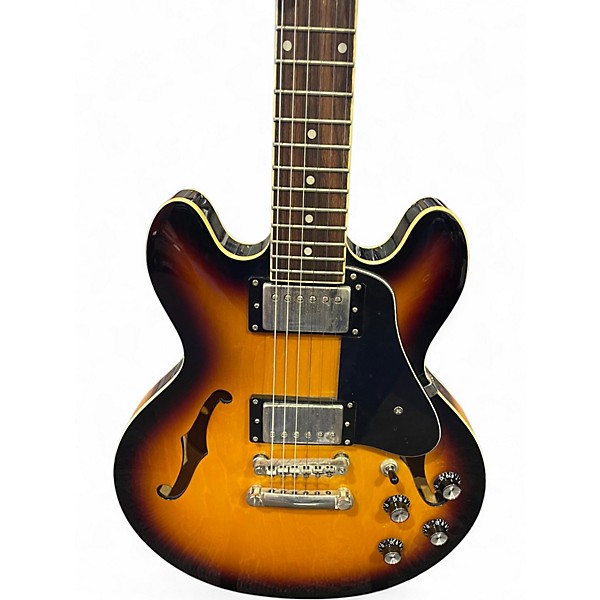 Used Epiphone ES339 Vintage Sunburst Hollow Body Electric Guitar