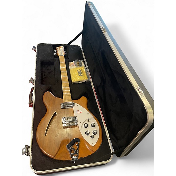 Used Rickenbacker 360 Natural Hollow Body Electric Guitar