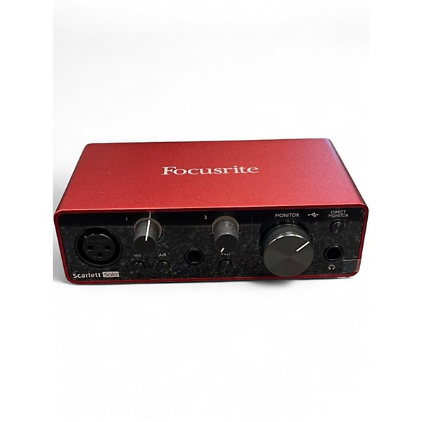 Used Focusrite Scarlett Solo Gen 3 Audio Interface
