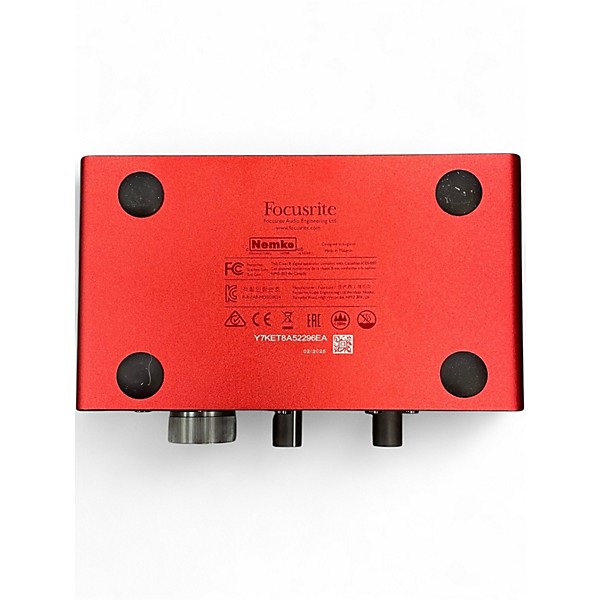 Used Focusrite Scarlett Solo Gen 3 Audio Interface
