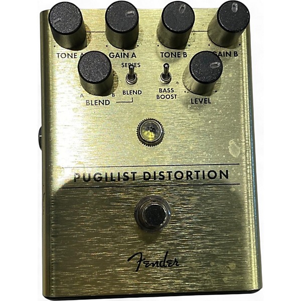 Used Fender PUGILIST DISTORTION Effect Pedal