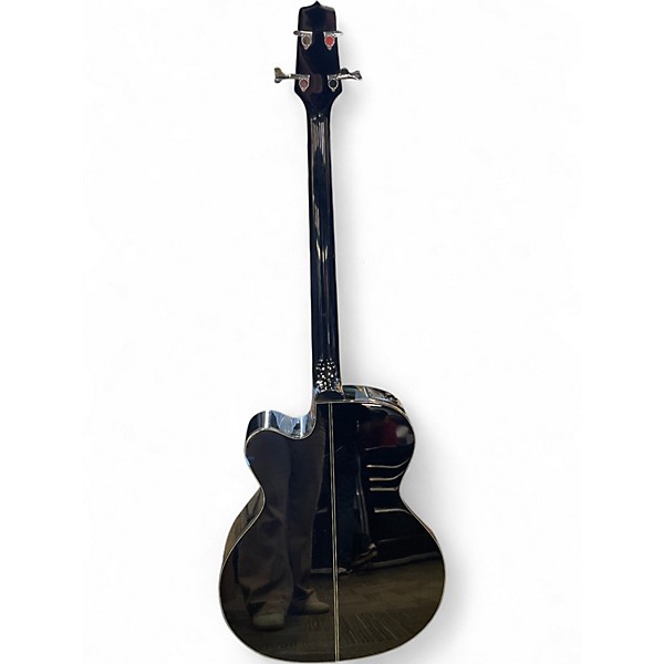 Used Takamine GB30CE Black Acoustic Bass Guitar