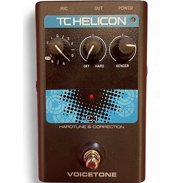 Used TC Helicon VoiceTone C1 Vocal Processor