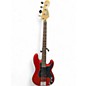 Used Squier Standard Series PJ Candy Apple Red Electric Bass Guitar thumbnail
