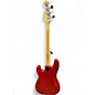 Used Squier Standard Series PJ Candy Apple Red Electric Bass Guitar