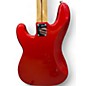 Used Squier Standard Series PJ Candy Apple Red Electric Bass Guitar