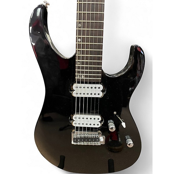 Used Cort SOLO 7 Black Solid Body Electric Guitar