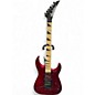 Used Jackson JS34Q Dinky Transparent Red Solid Body Electric Guitar thumbnail