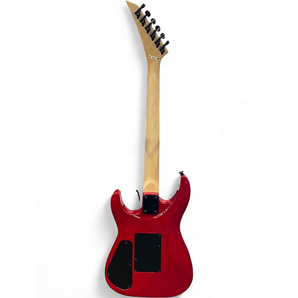 Used Jackson JS34Q Dinky Transparent Red Solid Body Electric Guitar