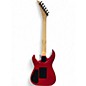 Used Jackson JS34Q Dinky Transparent Red Solid Body Electric Guitar