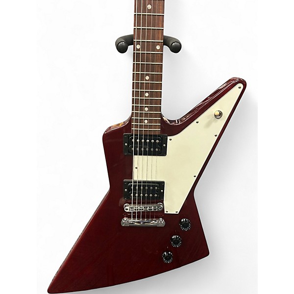 Used Gibson Explorer Red Solid Body Electric Guitar