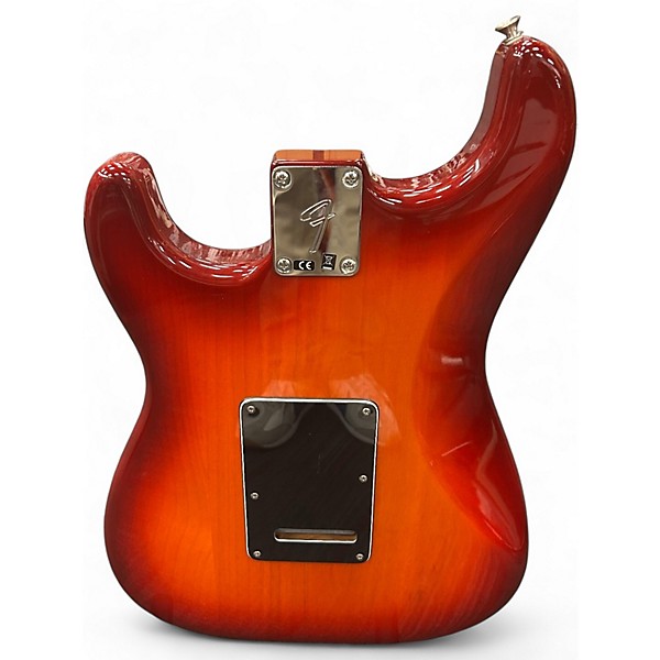 Used Fender Player Plus Stratocaster Candy Red Burst Solid Body Electric Guitar